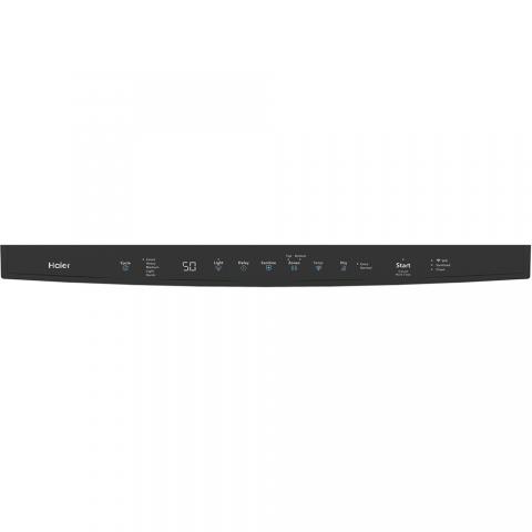 Haier Top Control Interior Dishwasher with Sanitize Cycle Fingerprint Resistant Stainless Steel