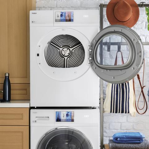 Haier 4.1 Cu. Ft. Electric Dryer White