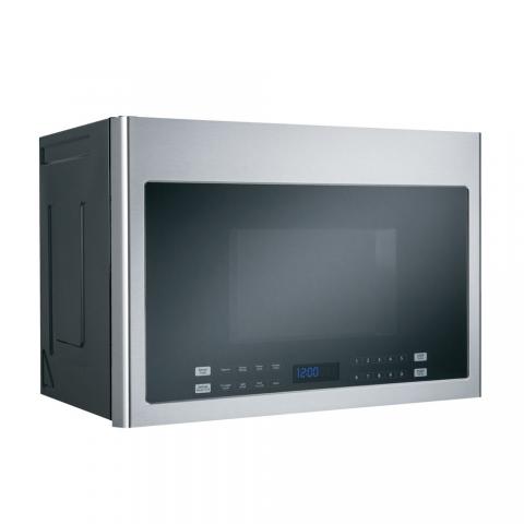 Haier 1.4 Cu. Ft. Over-the-Range Microwave Oven Stainless Steel