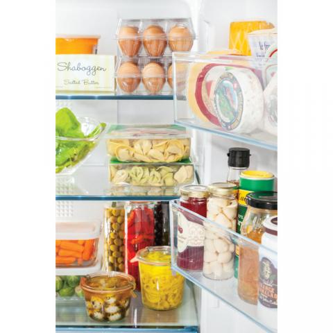 Haier 16 Cu. Ft. Quad Door Refrigerator Stainless Steel