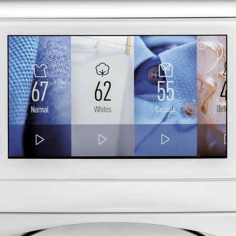 Haier 2.8 Cu. Ft. Compact Front Load Washer White