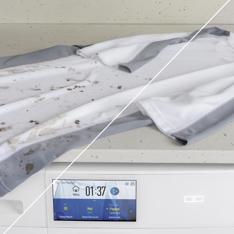 Haier 2.8 Cu. Ft. Compact Front Load Washer White