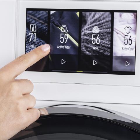 Haier 2.8 Cu. Ft. Compact Front Load Washer White