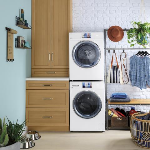 Haier 2.8 Cu. Ft. Compact Front Load Washer White