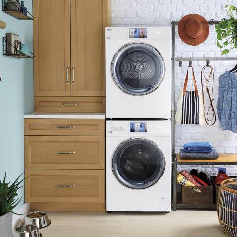 Haier 2.8 Cu. Ft. Compact Front Load Washer White