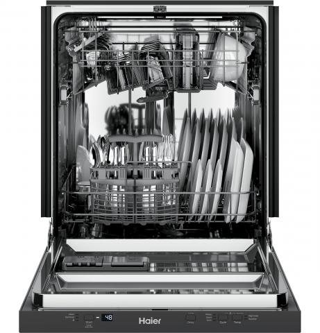 24-inch Built-In Hidden Controls with Stainless Steel Interior and 51 dBA in Stainless Steel